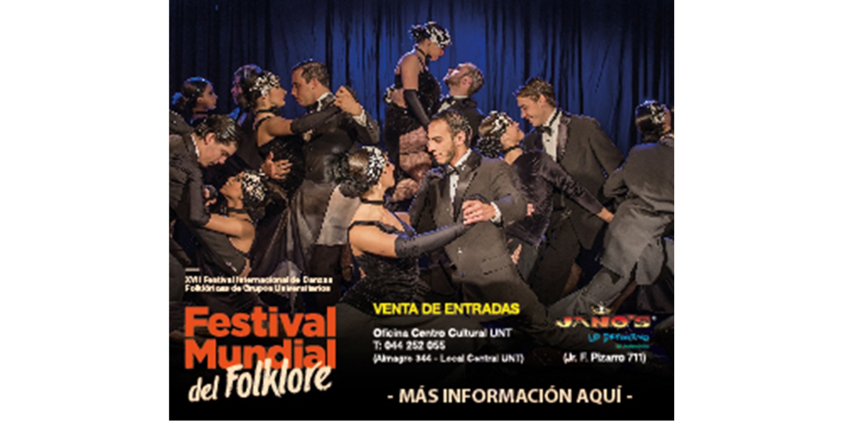 Trujillo en Línea auspicia Festival Mundial del Folclore en Trujillo