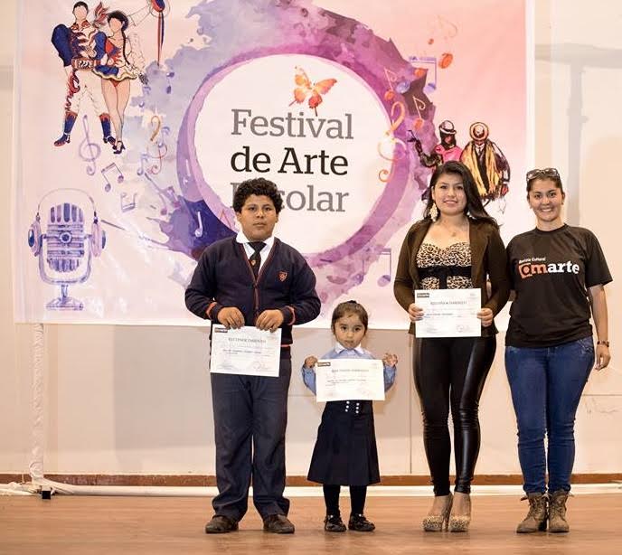 Centenar de escolares participaron del primer festival de arte escolar en Trujillo