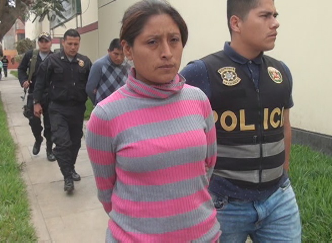 La Esperanza: pareja es acusada de pertenecer a banda dedicada al robo de vehículos