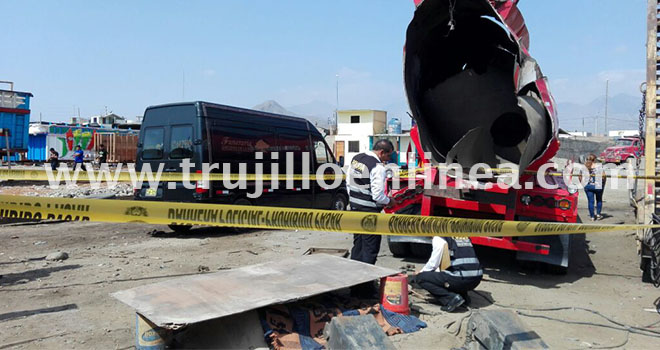 Huanchaco: cisterna de combustible explota y mata a soldador