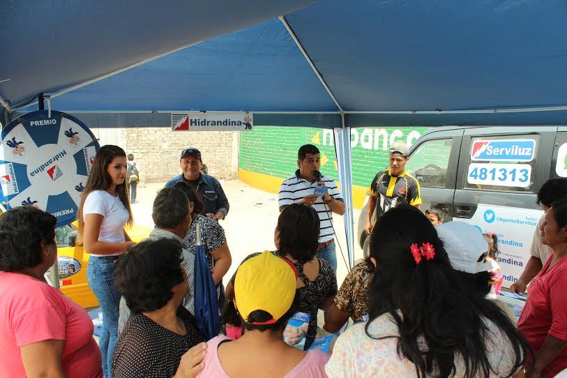 Decenas de pobladores de Trujillo, Chepén y Ascope acogen nuevo programa de “Hidrandina Móvil”