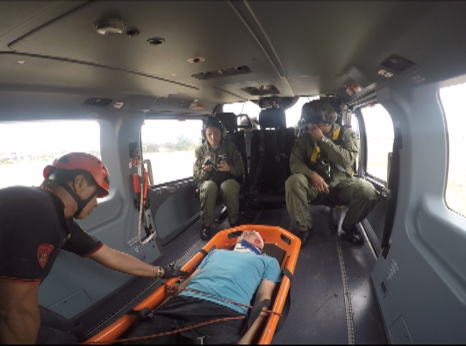 Helicóptero PNP apoyará en traslado de heridos de El Niño