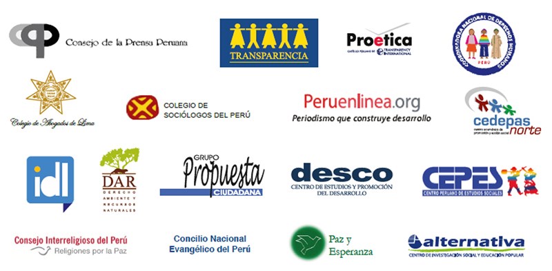 Pronunciamiento en defensa de la institucionalidad democrática y contra la corrupción