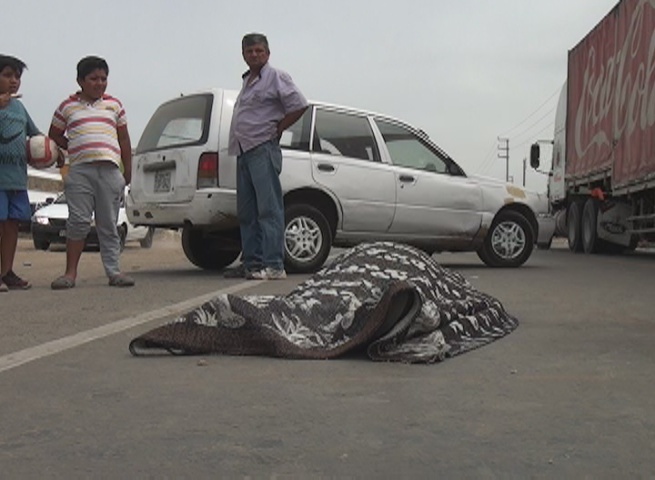 Trujillo: anciano muere atropellado en vía de Evitamiento