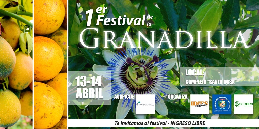 Otuzco: Primer Festival de la Granadilla impulsará posicionamiento de nuevo producto bandera
