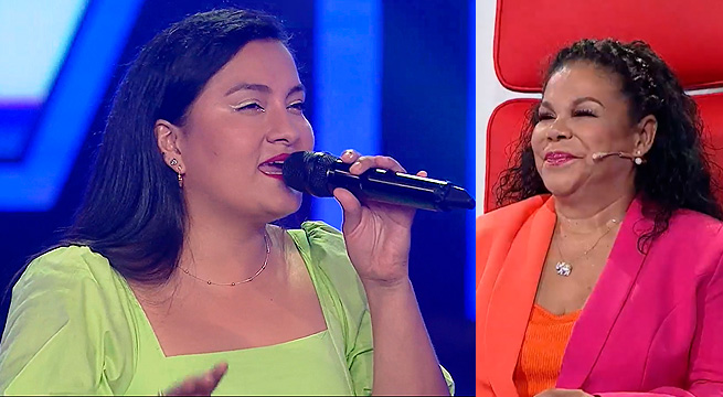 Trujillana Fransheska Zapata en La Voz Perú