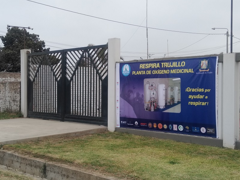 Mañana se instalará planta de oxígeno para la ciudad de Trujillo