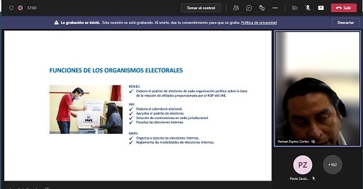 Onpe capacita a su personal con miras a elecciones internas del 15 y 22 de mayo  