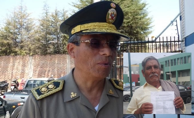 Trujillo: General niega cobro de recompensa por sujeto que se entregó a la justicia