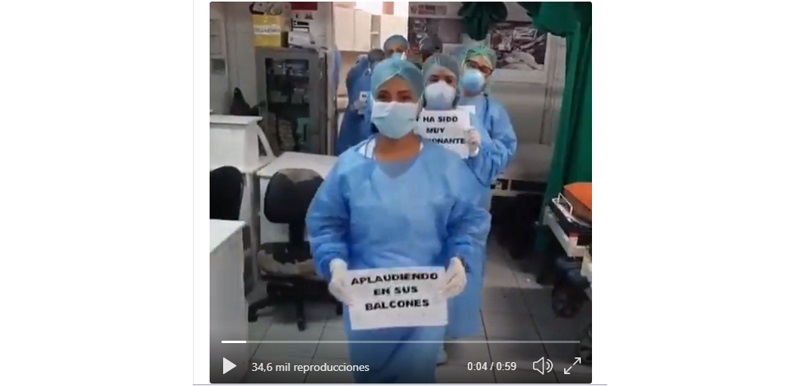 Gian Marco muestra su respeto a profesionales de la salud en emergencia sanitaria