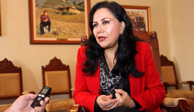 Gloria Montenegro quiere cadena perpetua para autoridades que caigan en corrupción