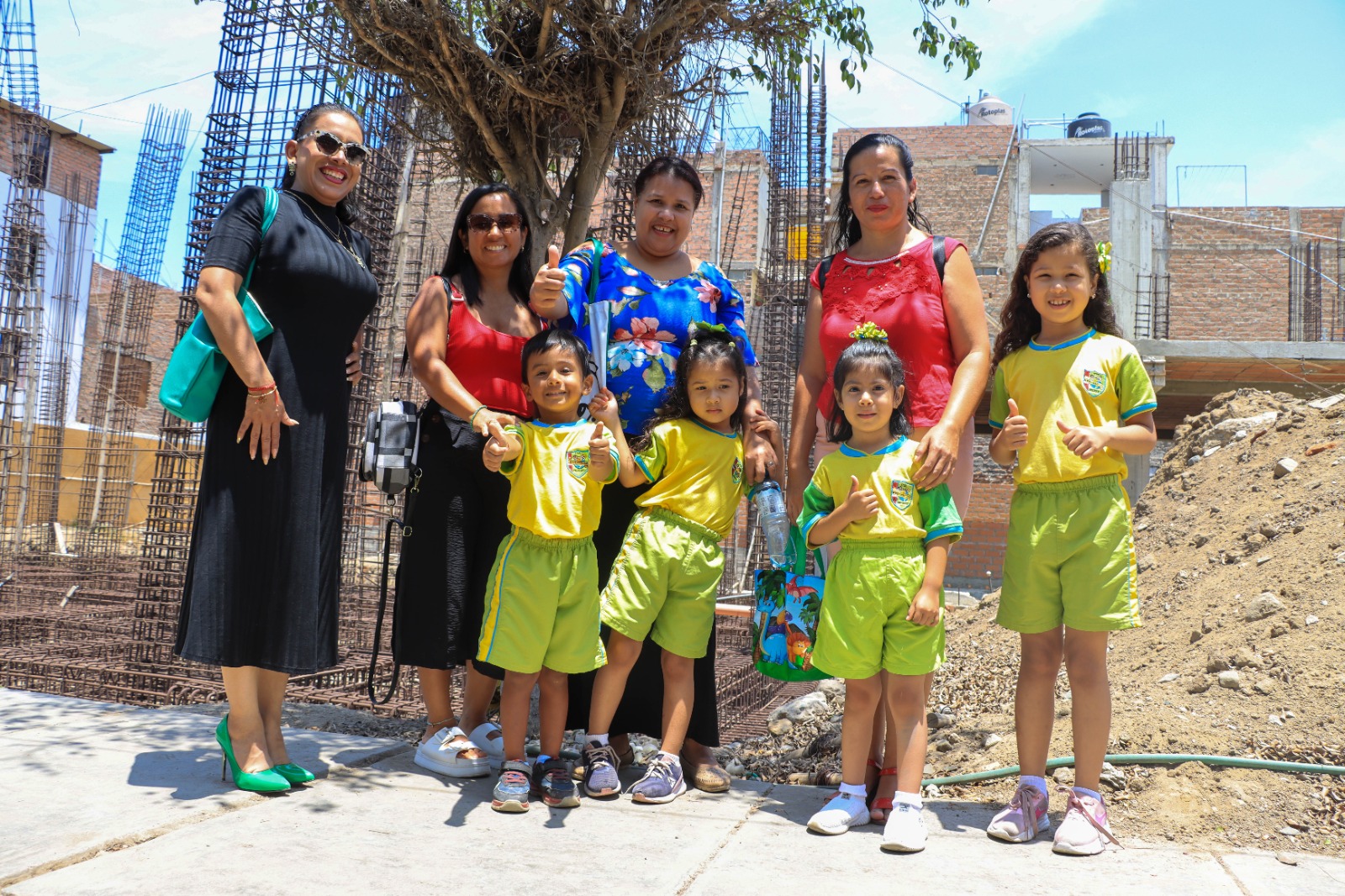 Retoman construcción de I.E. Mi Mundo Maravilloso en beneficio de 200 niños de  Monserrate