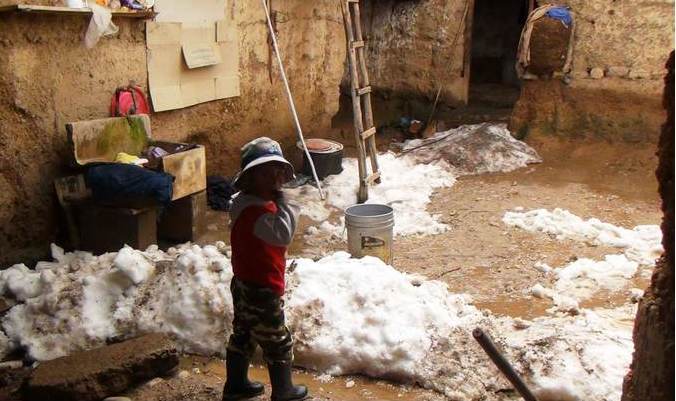 Algunas localidades de La Libertad soportarán lluvias y granizo