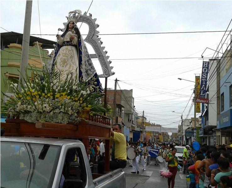 Pacasmayo: Se inició festividad en honor a la Virgen de Guadalupe