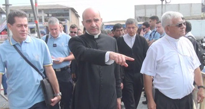 Guardia Suiza fiscaliza recorrido del papa Francisco en Trujillo