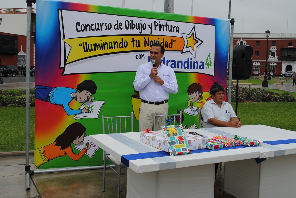 Hidrandina realizó concurso de pintura para escolares con habilidades diferentes