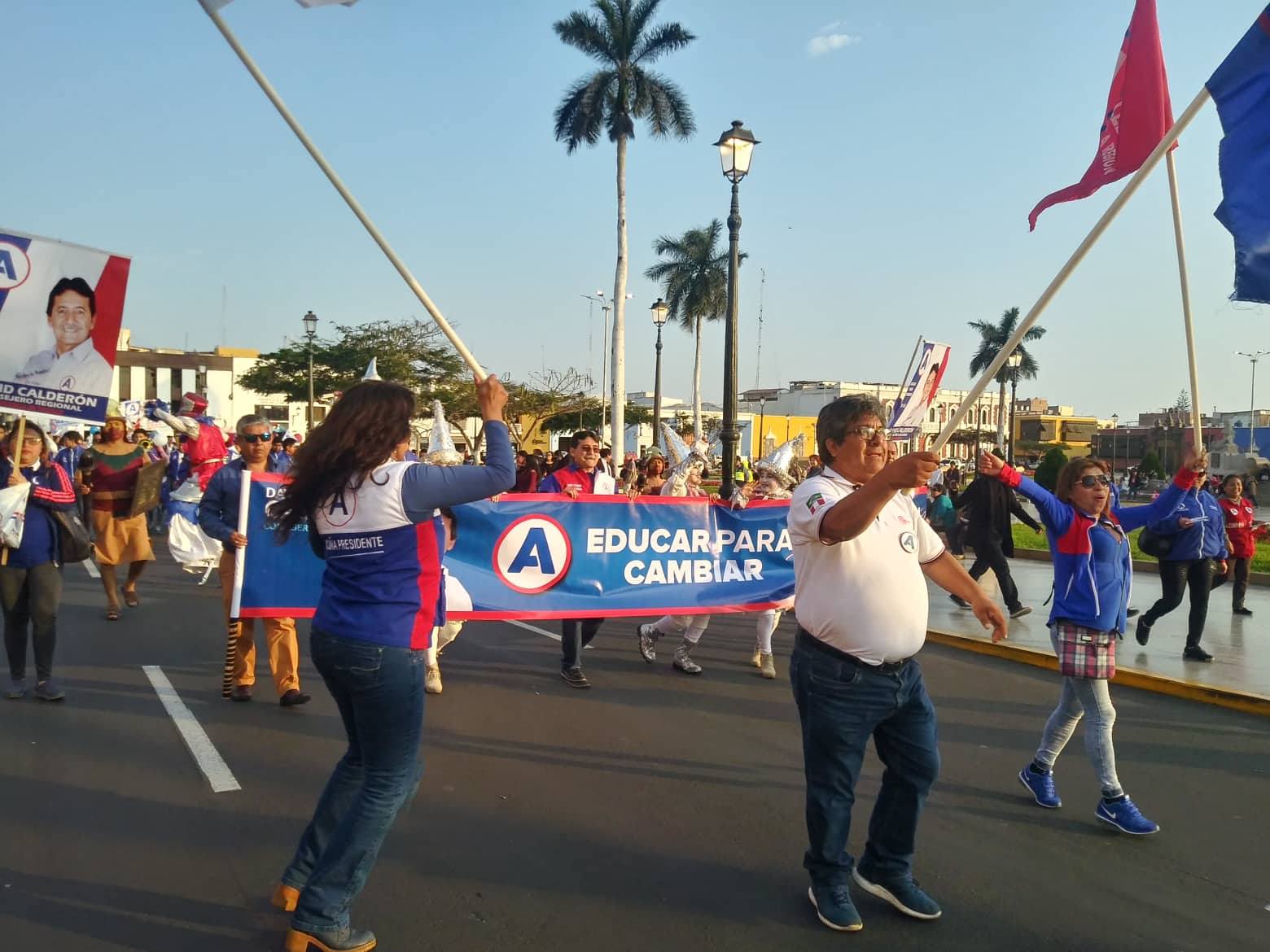 Municipalidad de Trujillo podría sancionar a APP por realizar proselitismo en plaza de armas