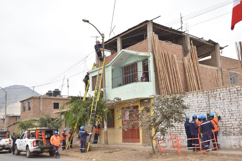 Hidrandina realiza 217 intervenciones contra robo de energía eléctrica en Trujillo