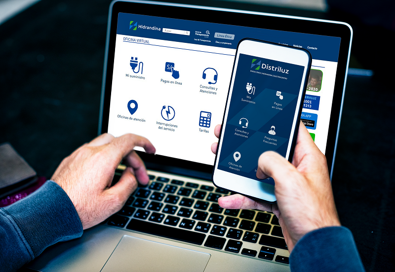 Hidrandina brinda a sus usuarios moderna plataforma digital de atención al cliente