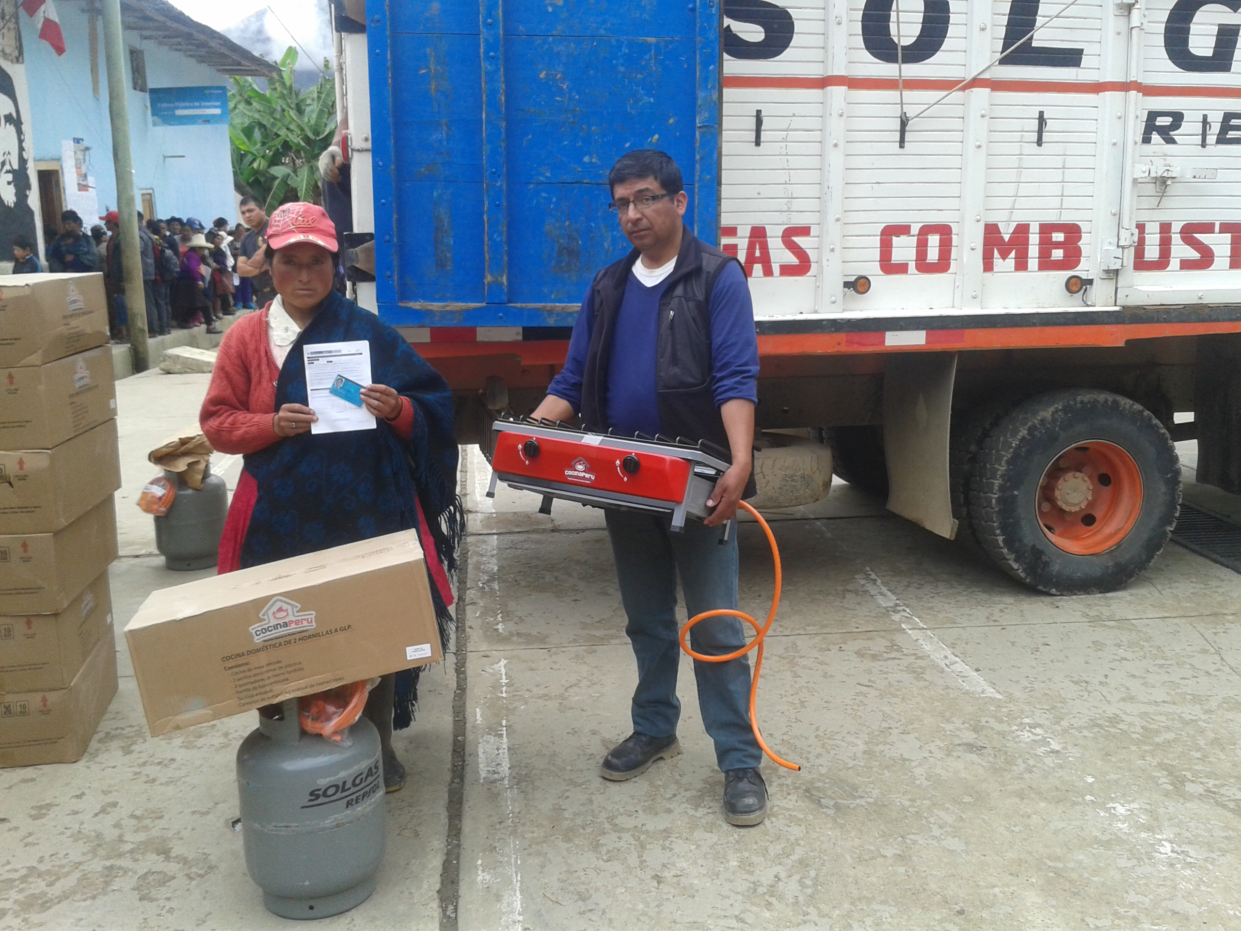 Más de 33 mil kits de cocinas se entregó con apoyo de Hidrandina