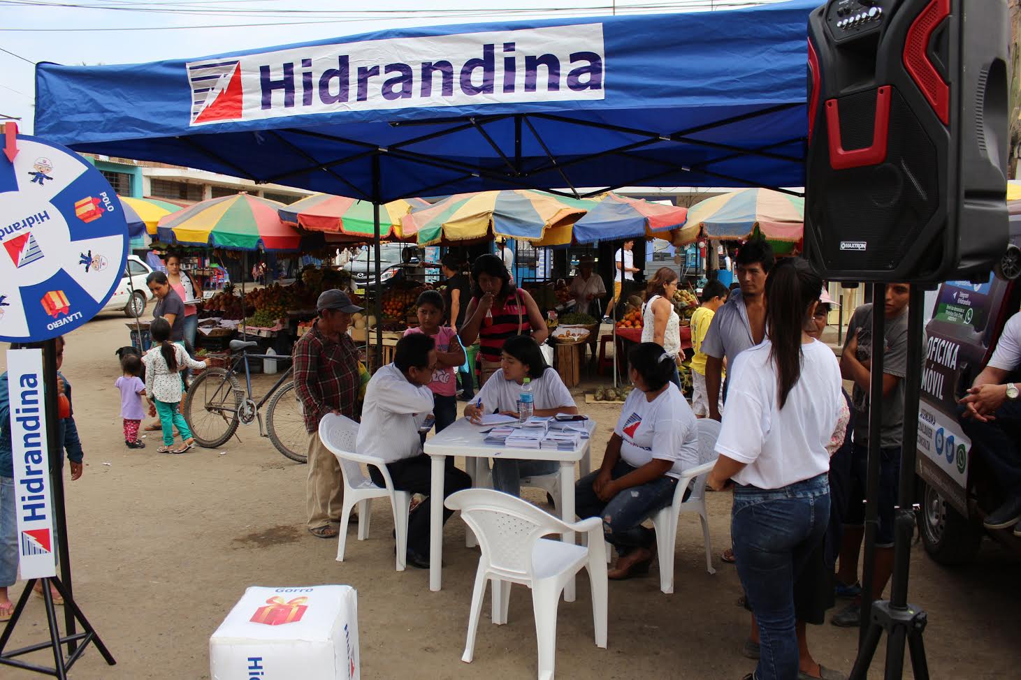 Hidrandina Móvil llegó a varios distritos de Trujillo