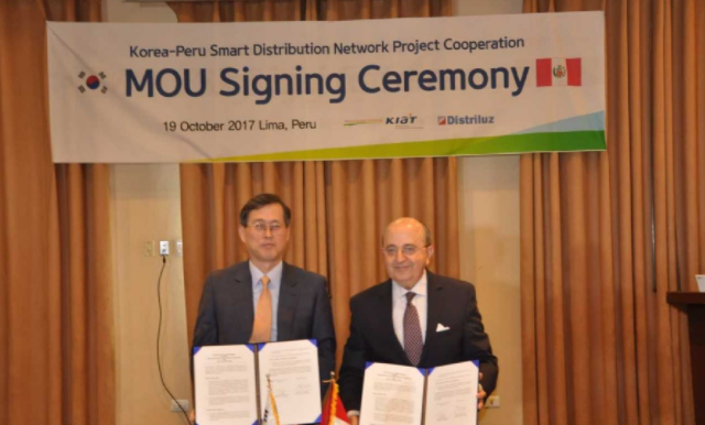  Hidrandina y empresa coreana elevarán calidad del servicio eléctrico de Trujillo