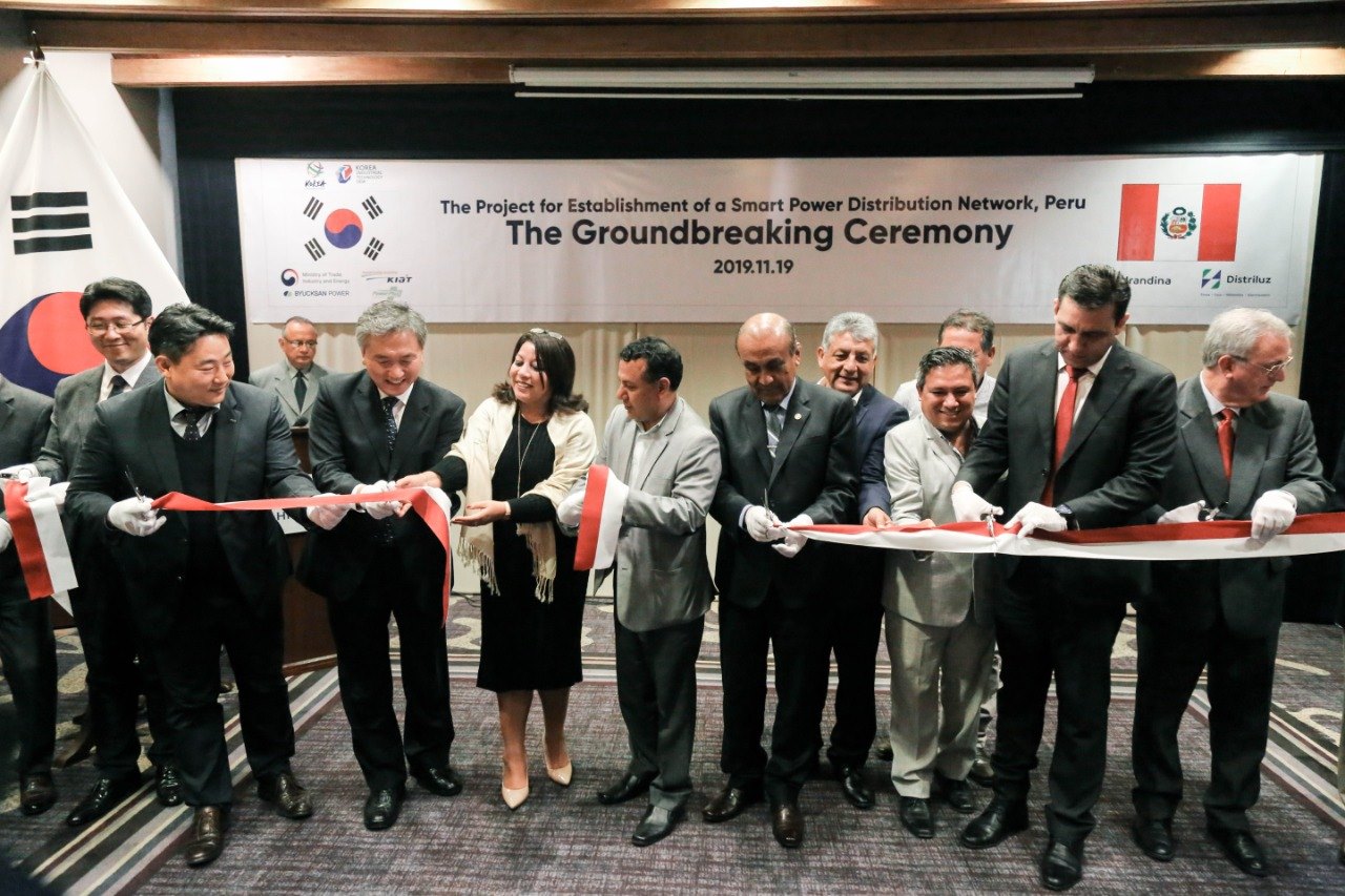 Hidrandina y  Estado Coreano implementarán centro de control de monitoreo eléctrico