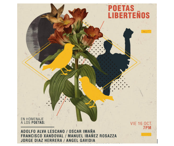 Este viernes 16 de octubre será el II Homenaje a la Poesía Liberteña 