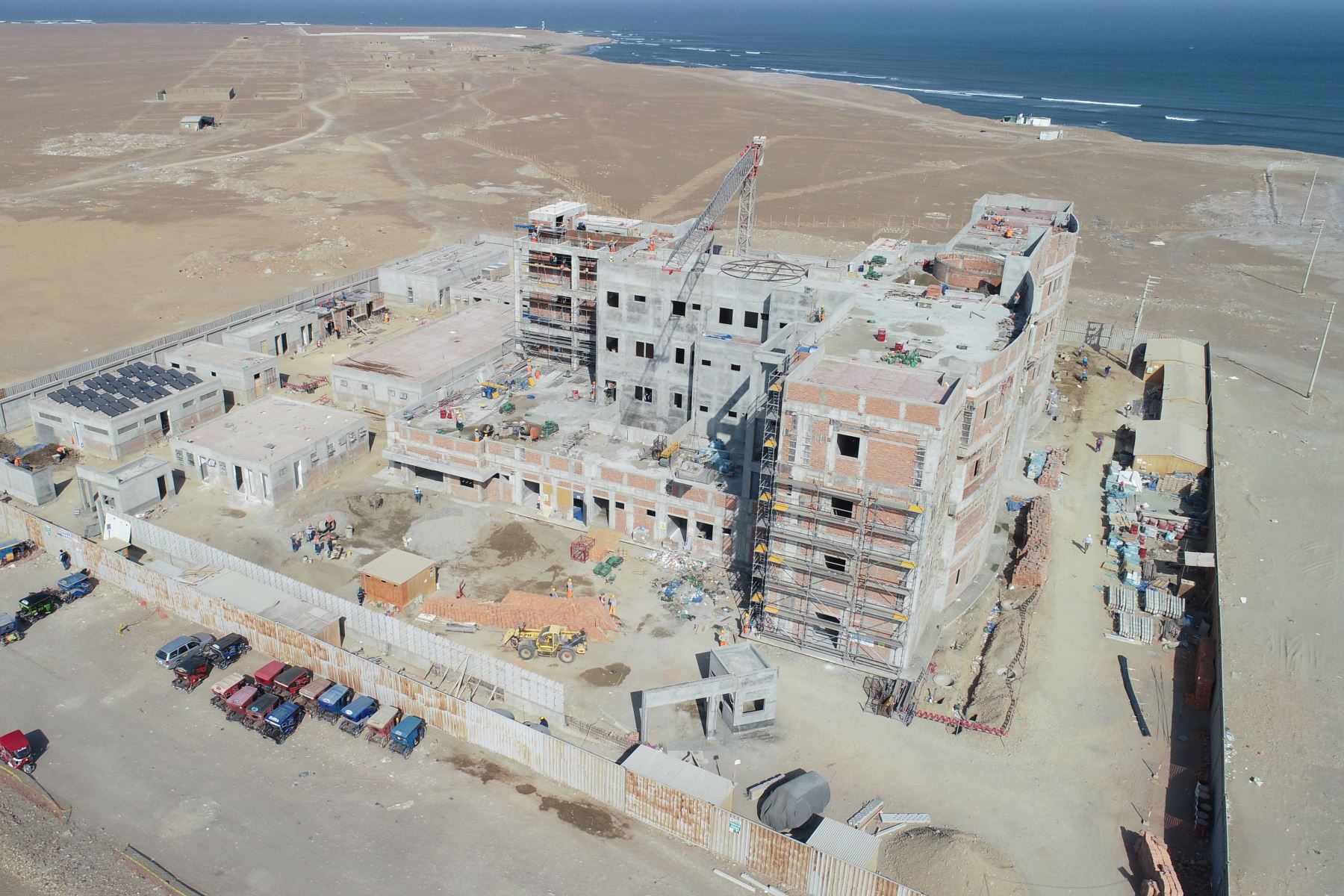 La Libertad: obras del hospital de Pacasmayo registra avance de mas del  40 por ciento