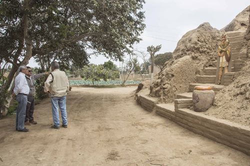 Moche: Ministerio de Cultura refuerza acciones de protección en huaca Las Estrellas