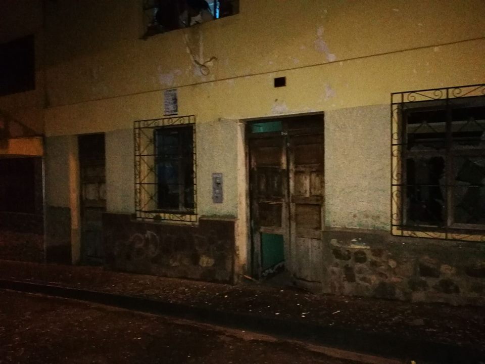 Extorsionadores detonan explosivo en vivienda de Huamachuco