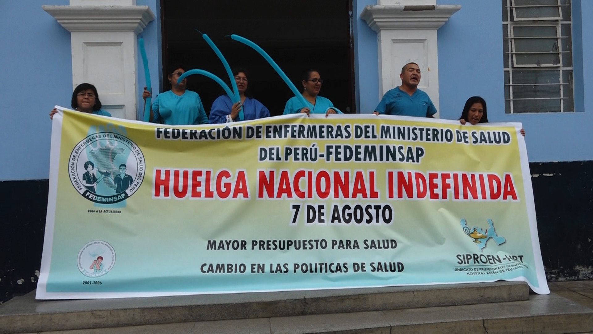 Enfermeras del Hospital Belén inician huelga 