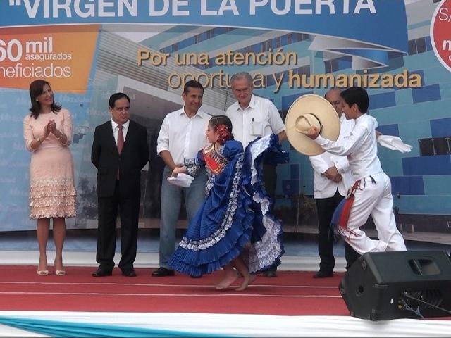 Presidente Humala inauguró Hospital de Alta Complejidad en Trujillo  