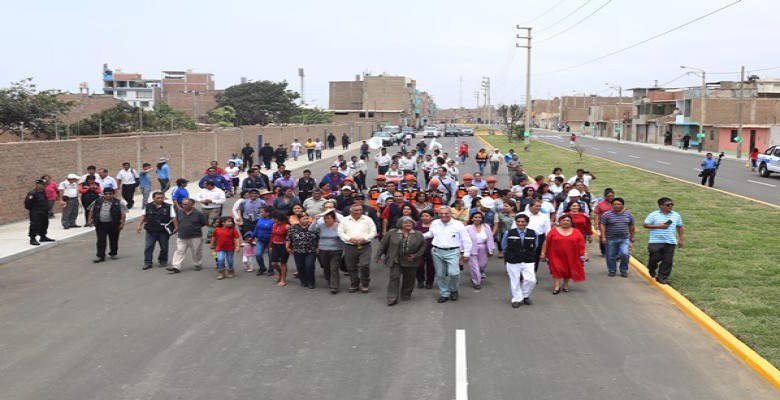 Comuna trujillana inauguró vía de transitabilidad que conecta con ‘Mercado de Papas’