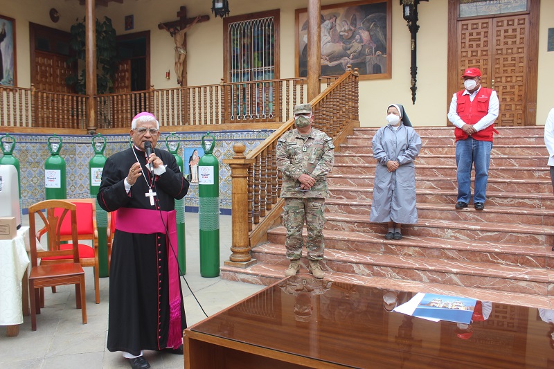 Iglesia anuncia entrega de una planta de oxígeno a hospital Belén de Trujillo