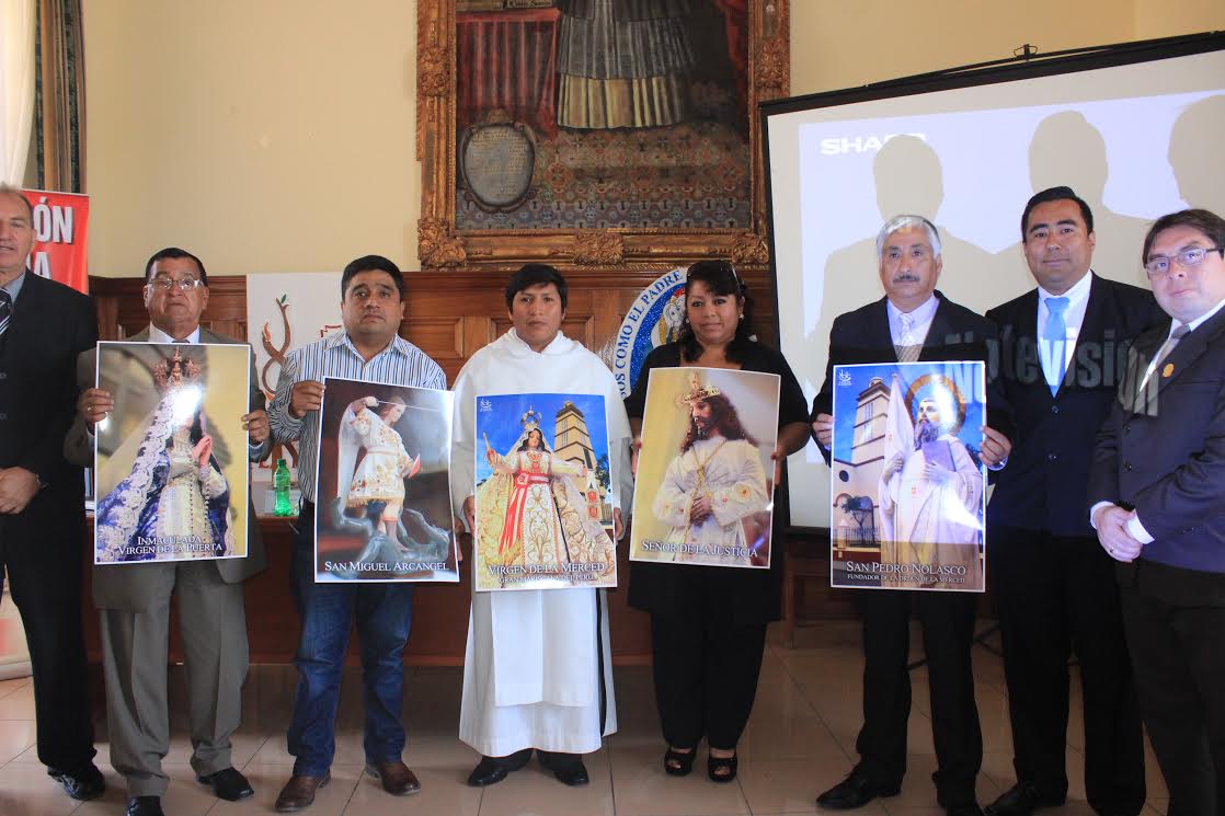 Cinco imágenes mercedarias irán en peregrinación hasta la Basílica Catedral de Trujillo