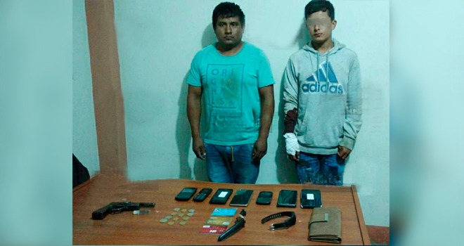 Caen dos de siete ladrones que asaltaron bus que iba a Cartavio  