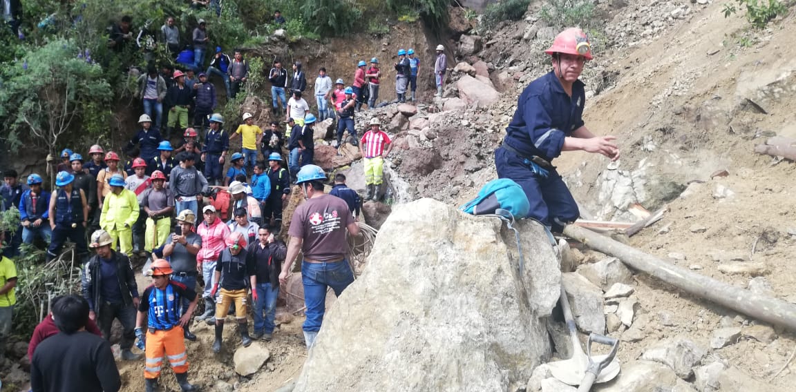 Obrero muere asfixiado dentro de mina en Pataz