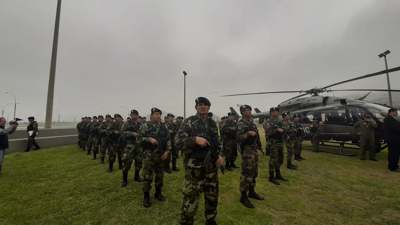 La Libertad: llegan 100 Dinoes para resguardar región hasta fin de año