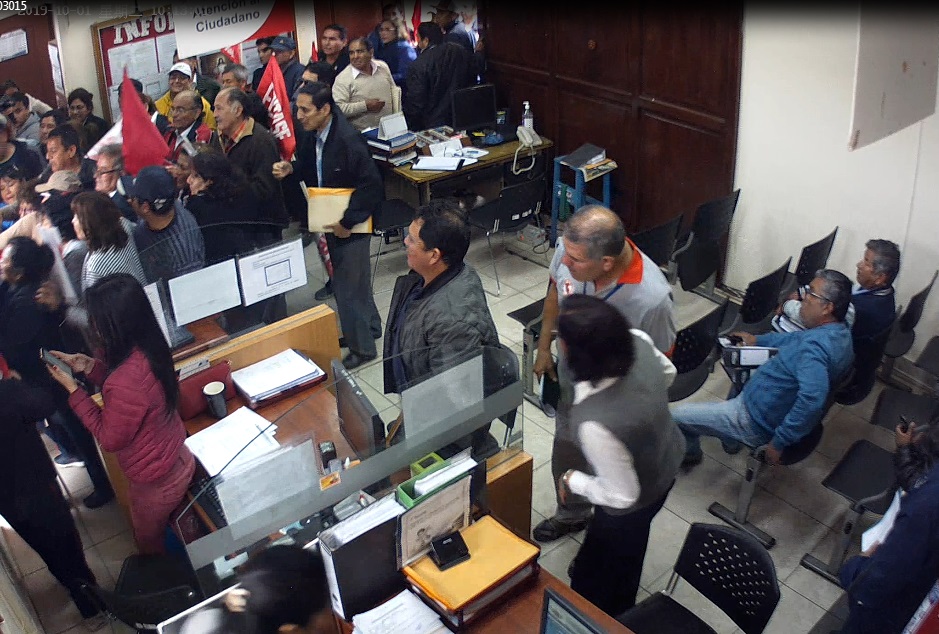 Trabajadores de la Fentase fueron denunciados por tomar municipio de Trujillo