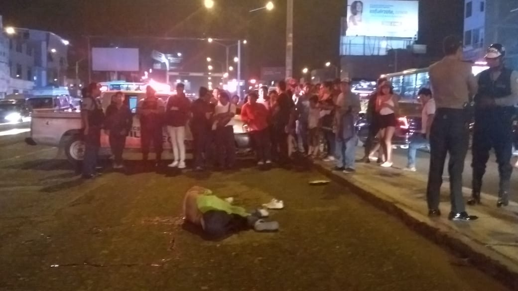 La Esperanza: obrero murió atropellado y conductor se dio a la fuga