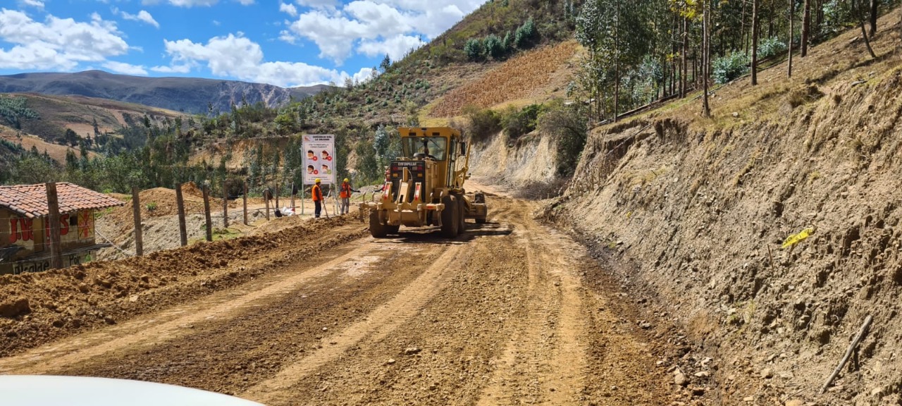 Sanagorán: reiniciarán camino vecinal que quedó a un  32% de avance antes de la pandemia