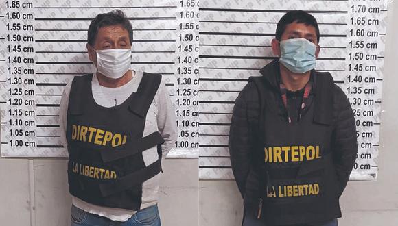 Trujillo: policía captura a dos extorsionadores en el momento que cobraban un cupo