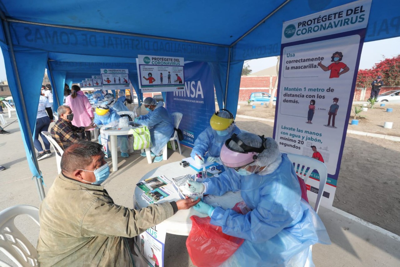 Perú procesa más de 4.6 millones de muestras para covid-19