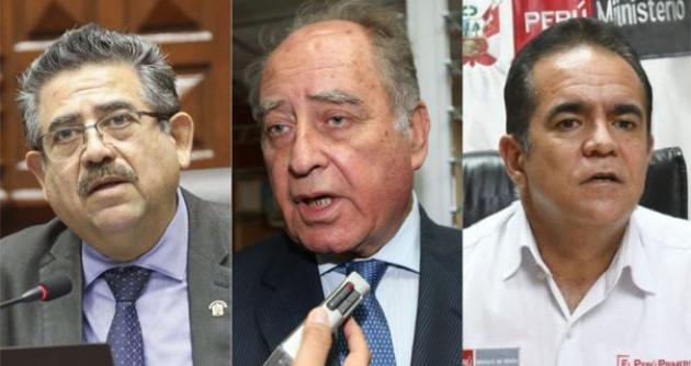 Fiscalía inicia diligencias preliminares contra Merino, Flores Aráoz y Gastón Rodríguez