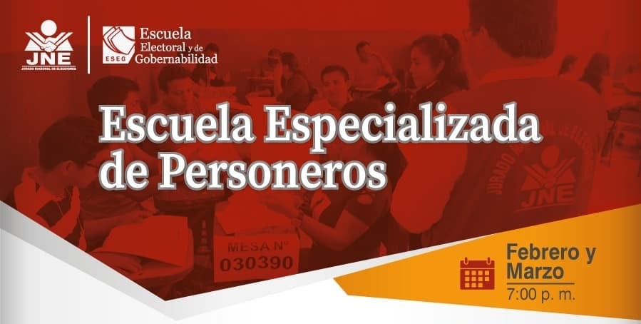 Más de 100 mil personeros se acreditaron ante locales y mesas de votación en la primera vuelta