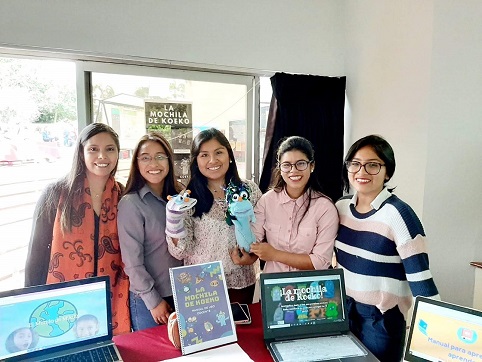 Estudiantes de Educación crean plataforma web gratuita que fomenta el autoestudio en los niños 