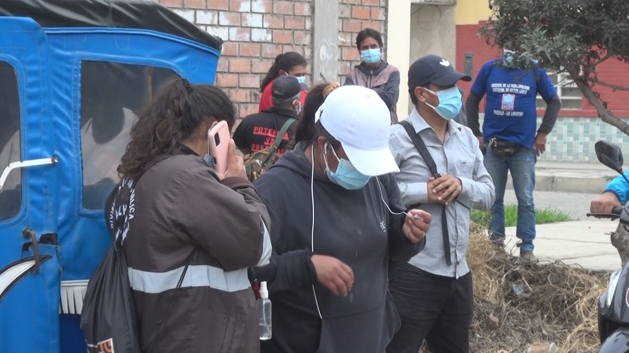 No alcanzaron vacunas para serenos y trabajadores de limpieza de Víctor Larco