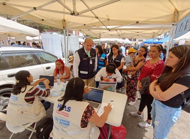 Dos mil 500 atenciones se realizaron durante masiva jornada migratoria en Trujillo