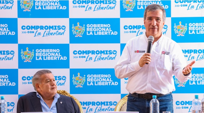 La Libertad: titular del MTC y gobernador regional coordinan destrabe de proyectos y obras